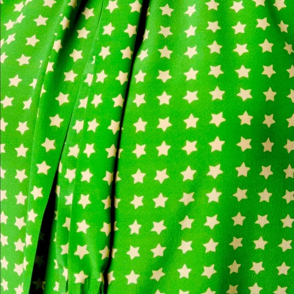 Yves Saint Laurent Scandal Star Printed Blouse New With Tags - Picture 4 of 10